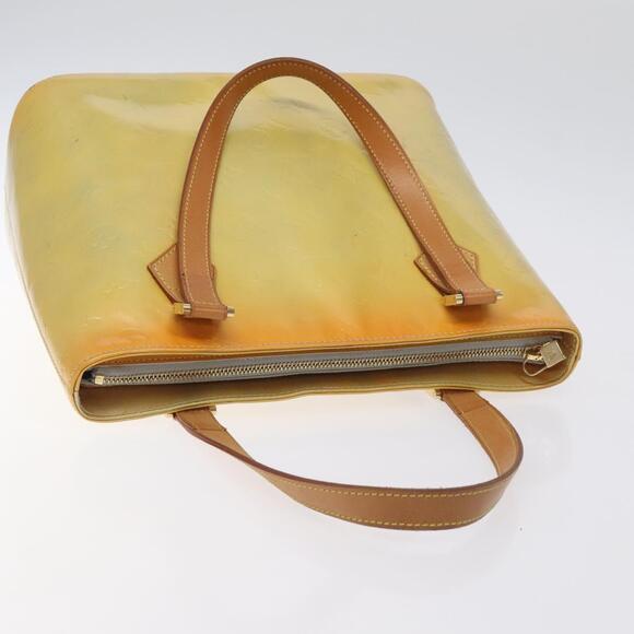 LOUIS VUITTON Monogram Vernis Houston Hand Bag Gris M91053 - Picture 6 of 13